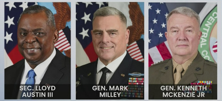 Generals Milley, Mckenzie, and Sec Austin Testify Before Congress